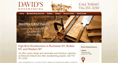Desktop Screenshot of davidswoodworking-ny.com